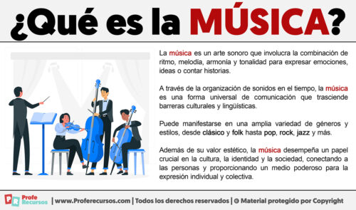 Qué es la Música | Definición de Música