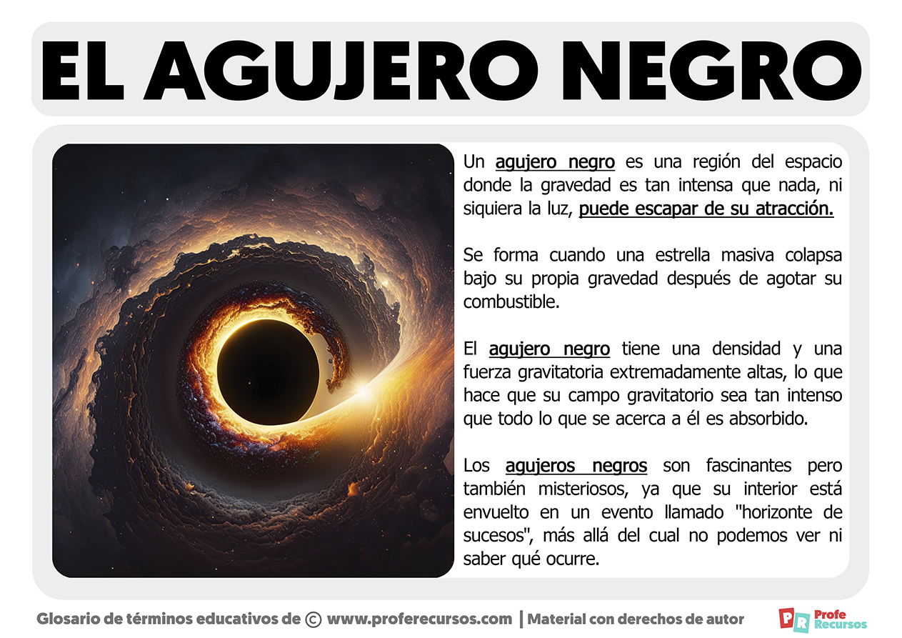 Que es un agujero negro