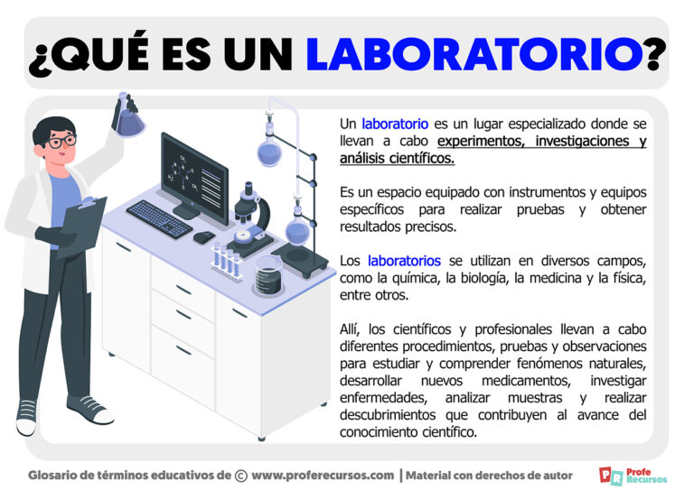 Qué es un Laboratorio | Definición de Laboratorio