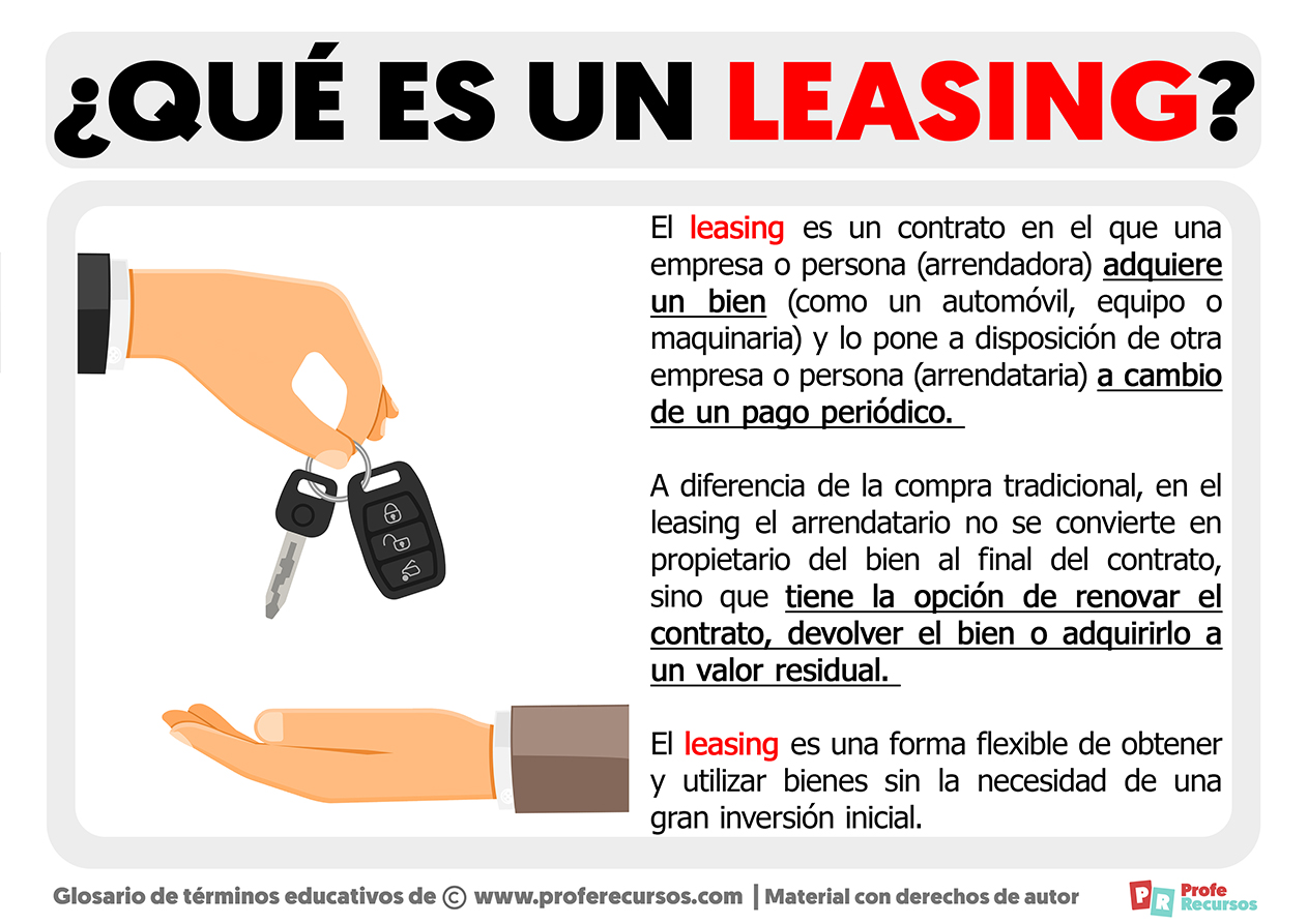 Que es un leasing