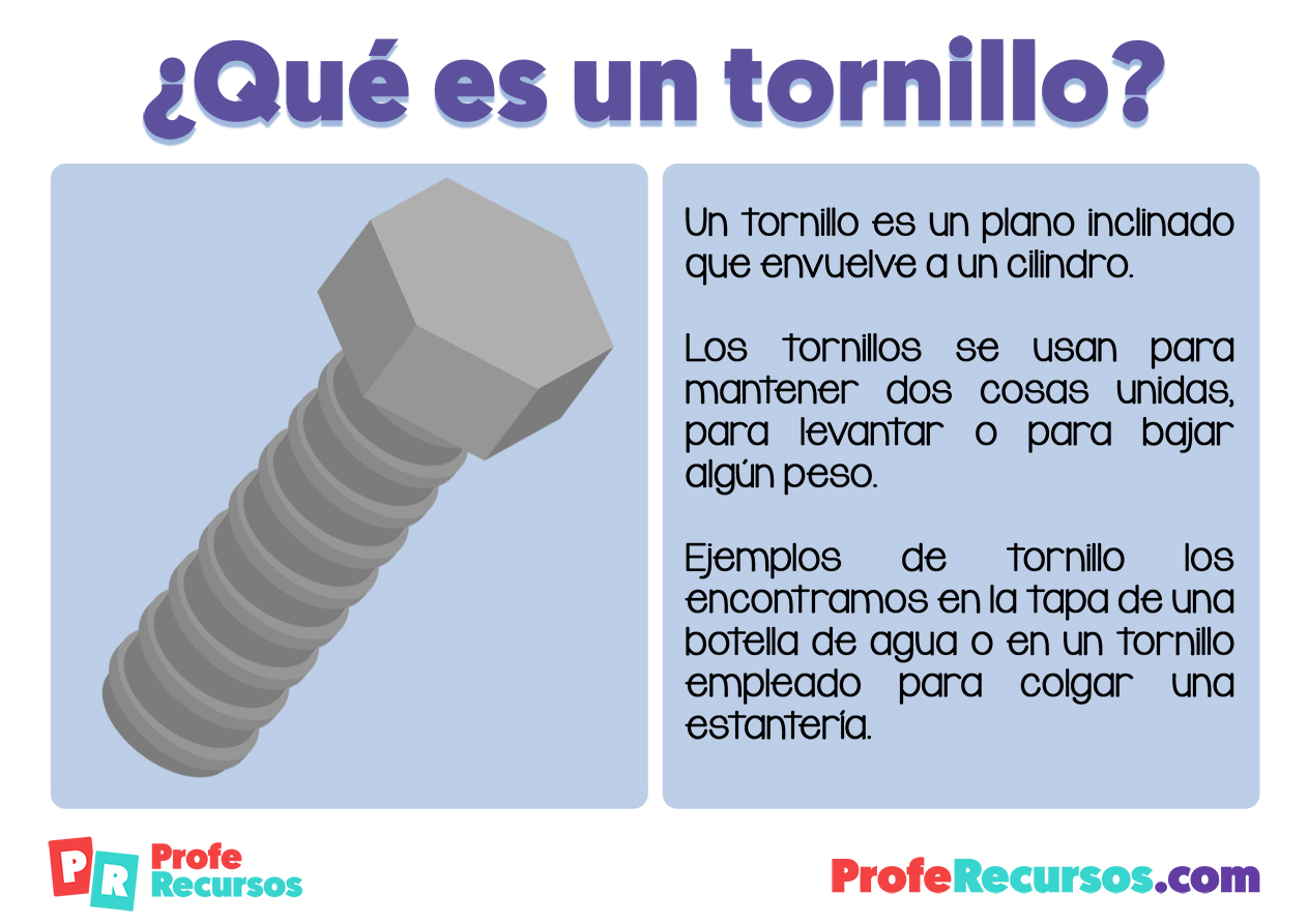 Que es un tornillo