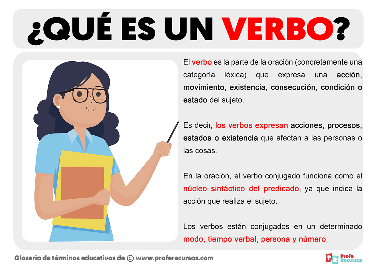 Que es un verbo