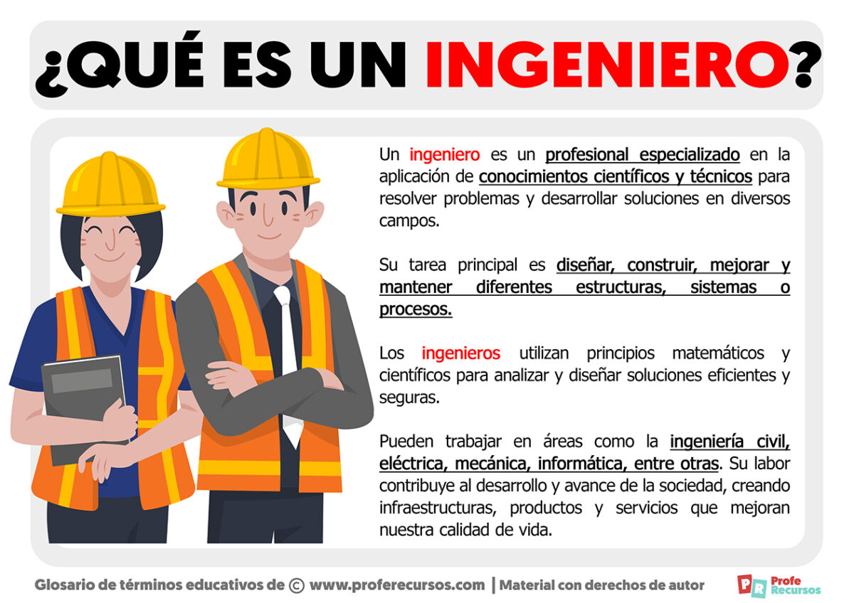 Qu es un ingeniero definici n de ingeniero