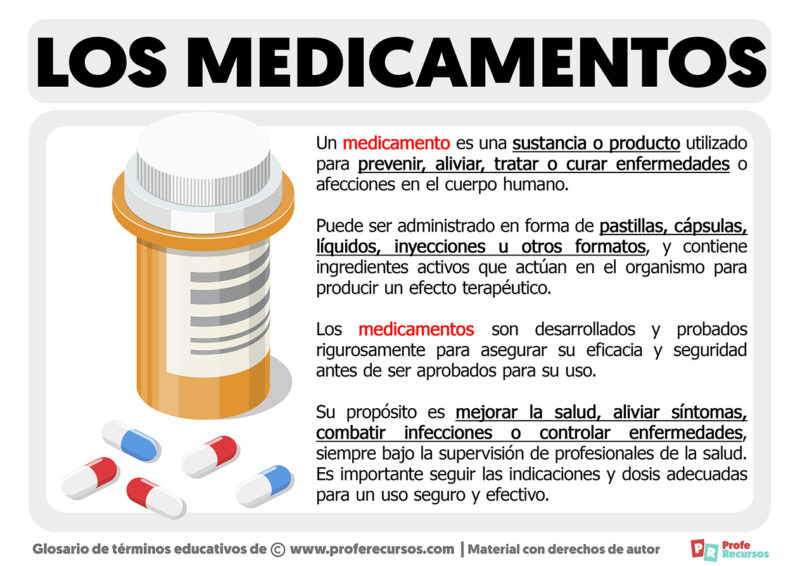 Qué es un Medicamento