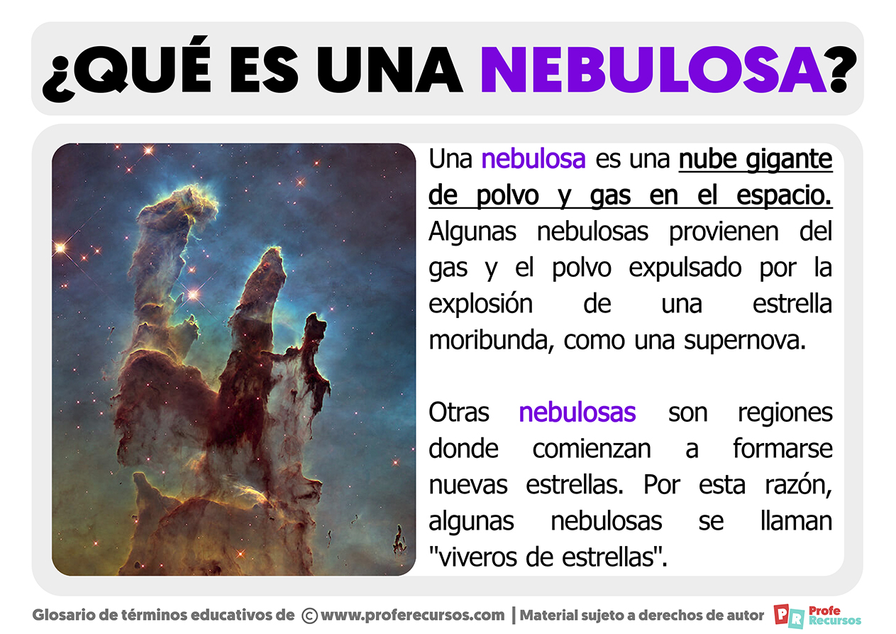 Que es una nebulosa