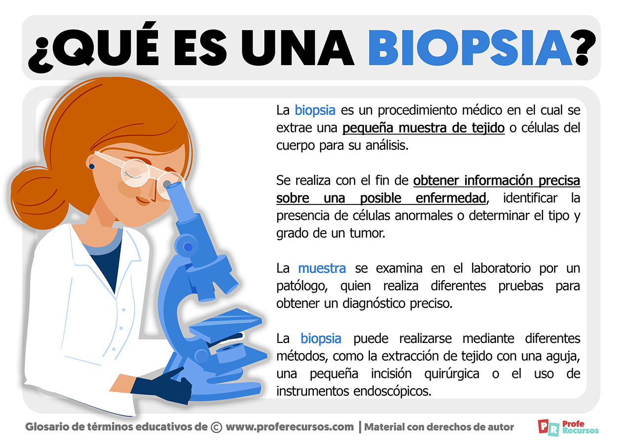 Qué es una Biopsia | Definición de Biopsia