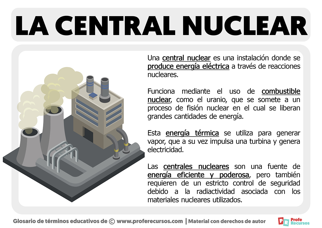 Que es una central nuclear