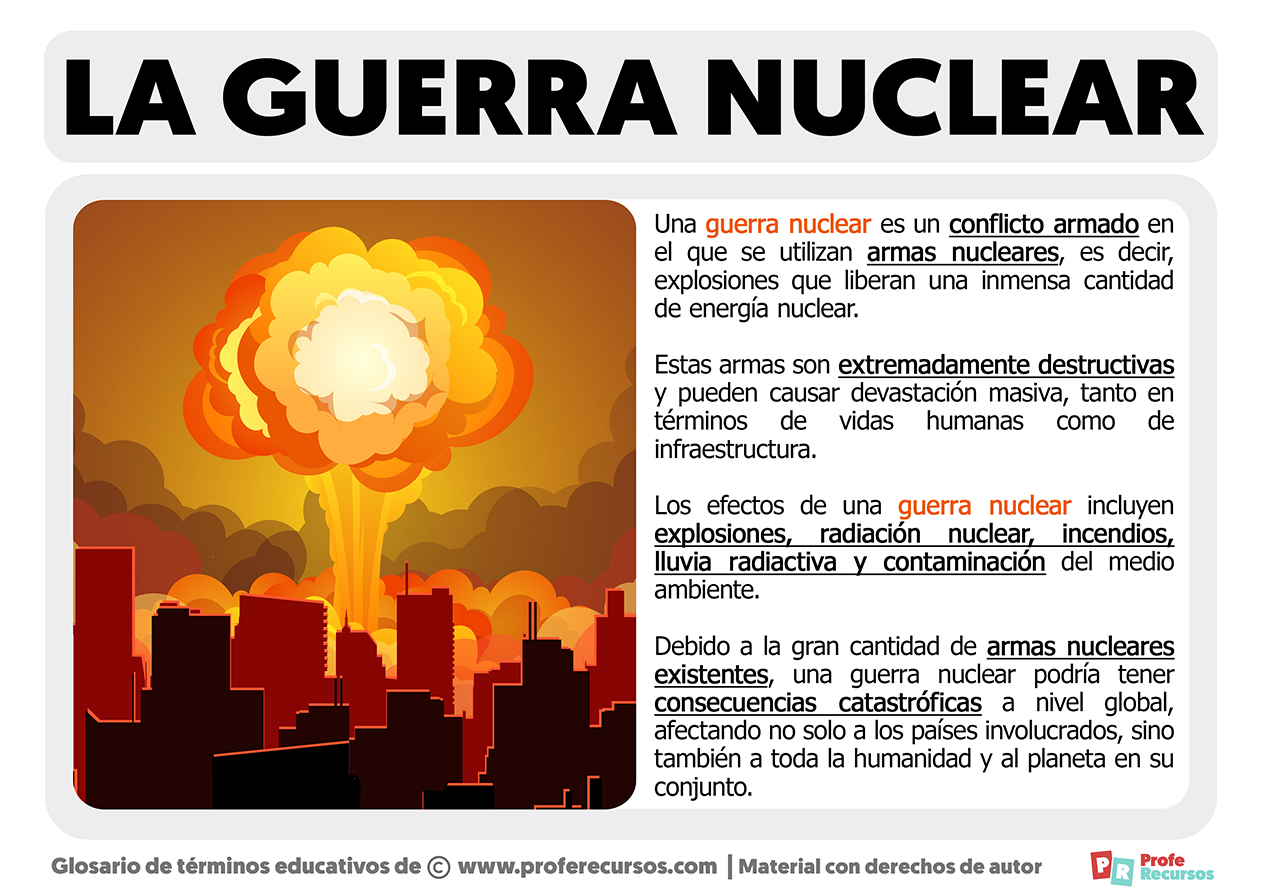 Que es una guerra nuclear