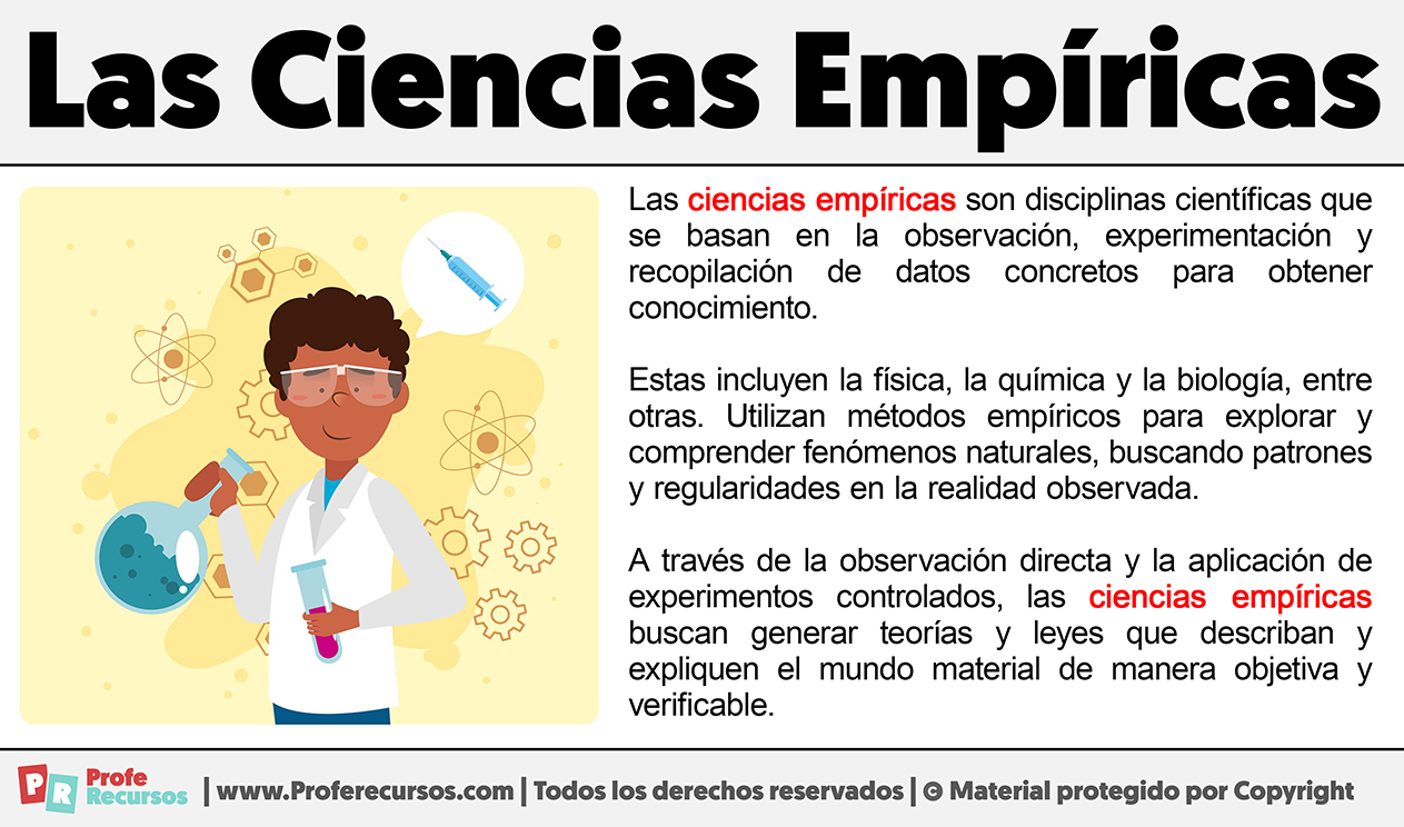 Que son las ciencias empiricas