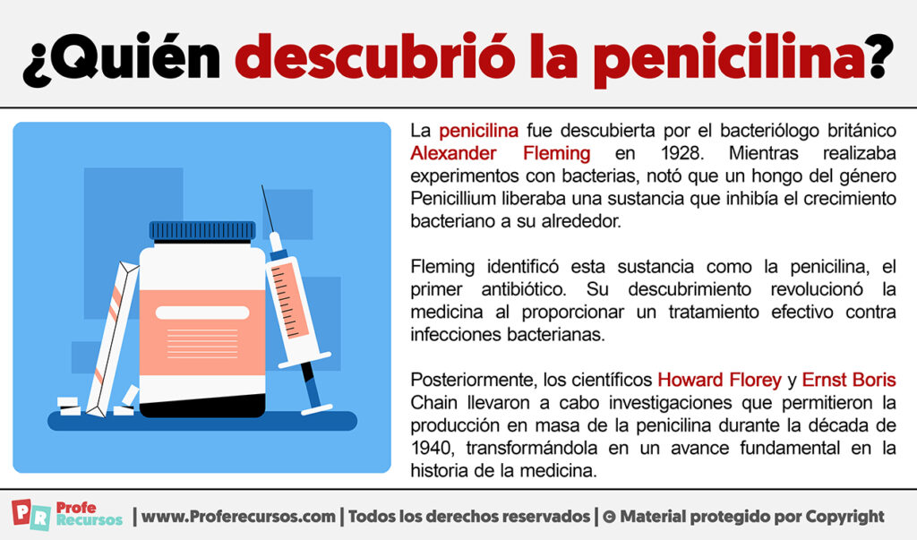 En Qué Consiste Su Innovación De La Penicilina