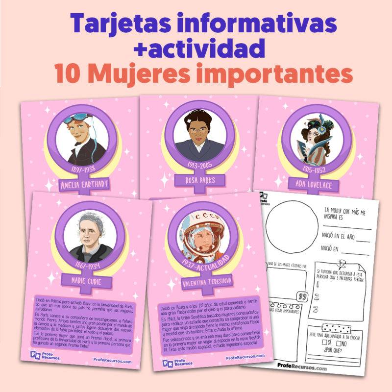 Recursos Educativos para El Día de la Mujer
