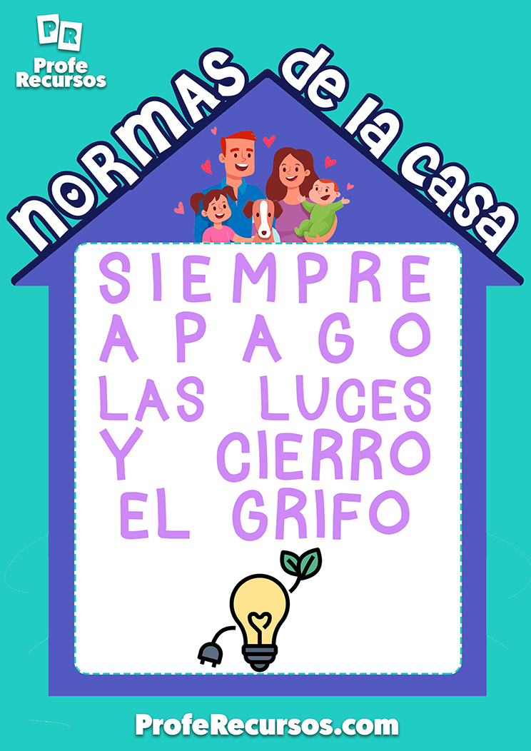 Reglas para niños en casa