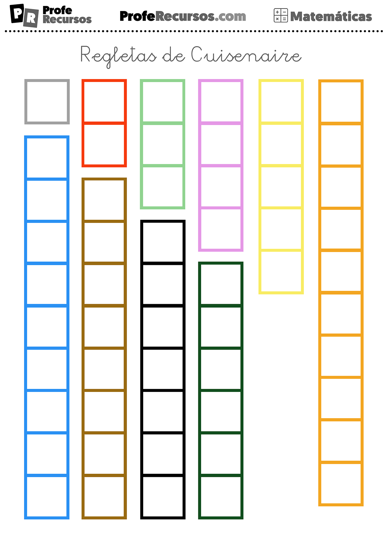 Regletas matematicas