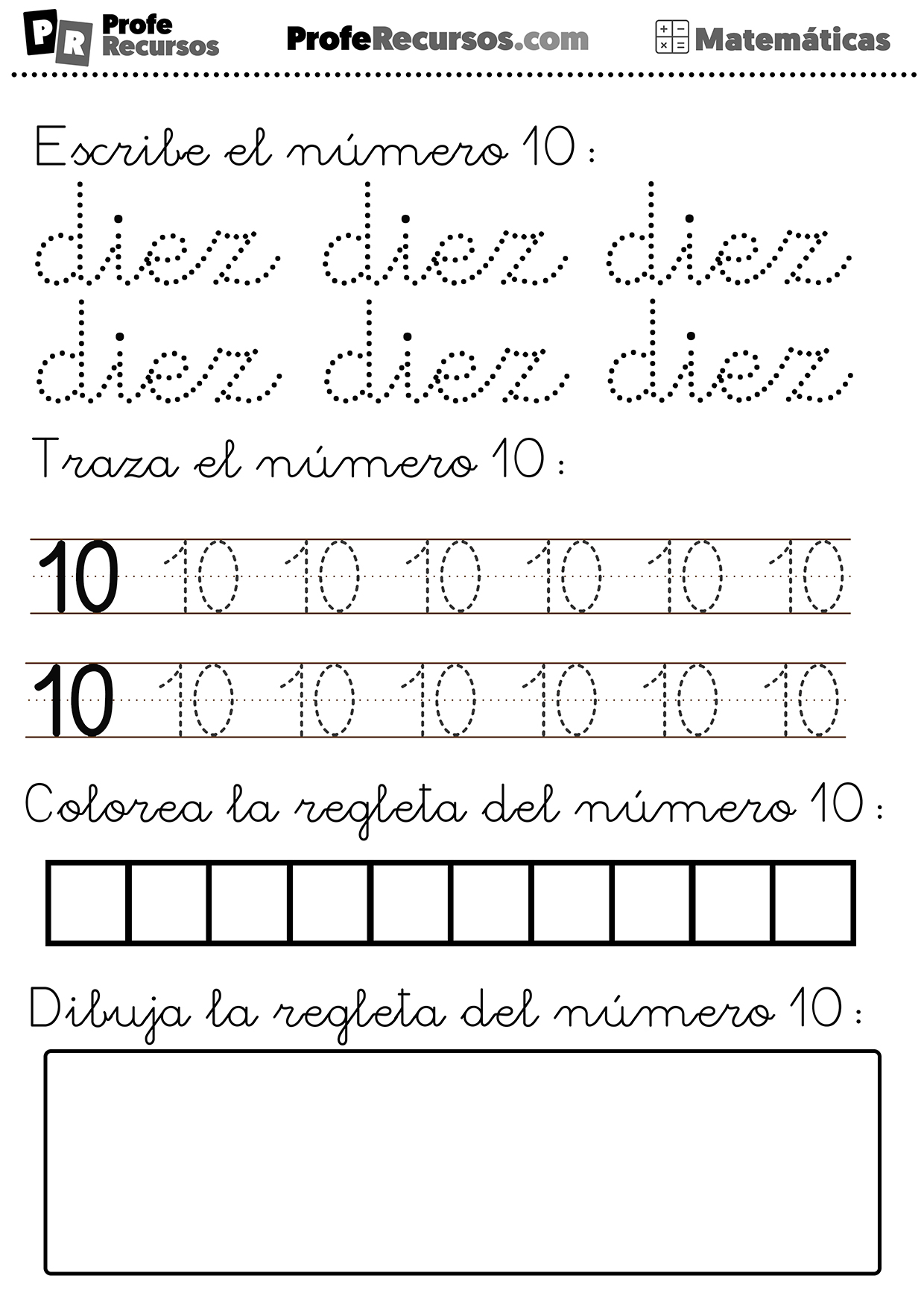 Regletas numericas cuisinaire