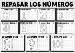 Repasar los numeros