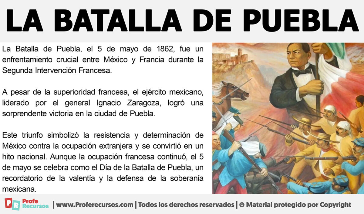 Resumen de la batalla de puebla
