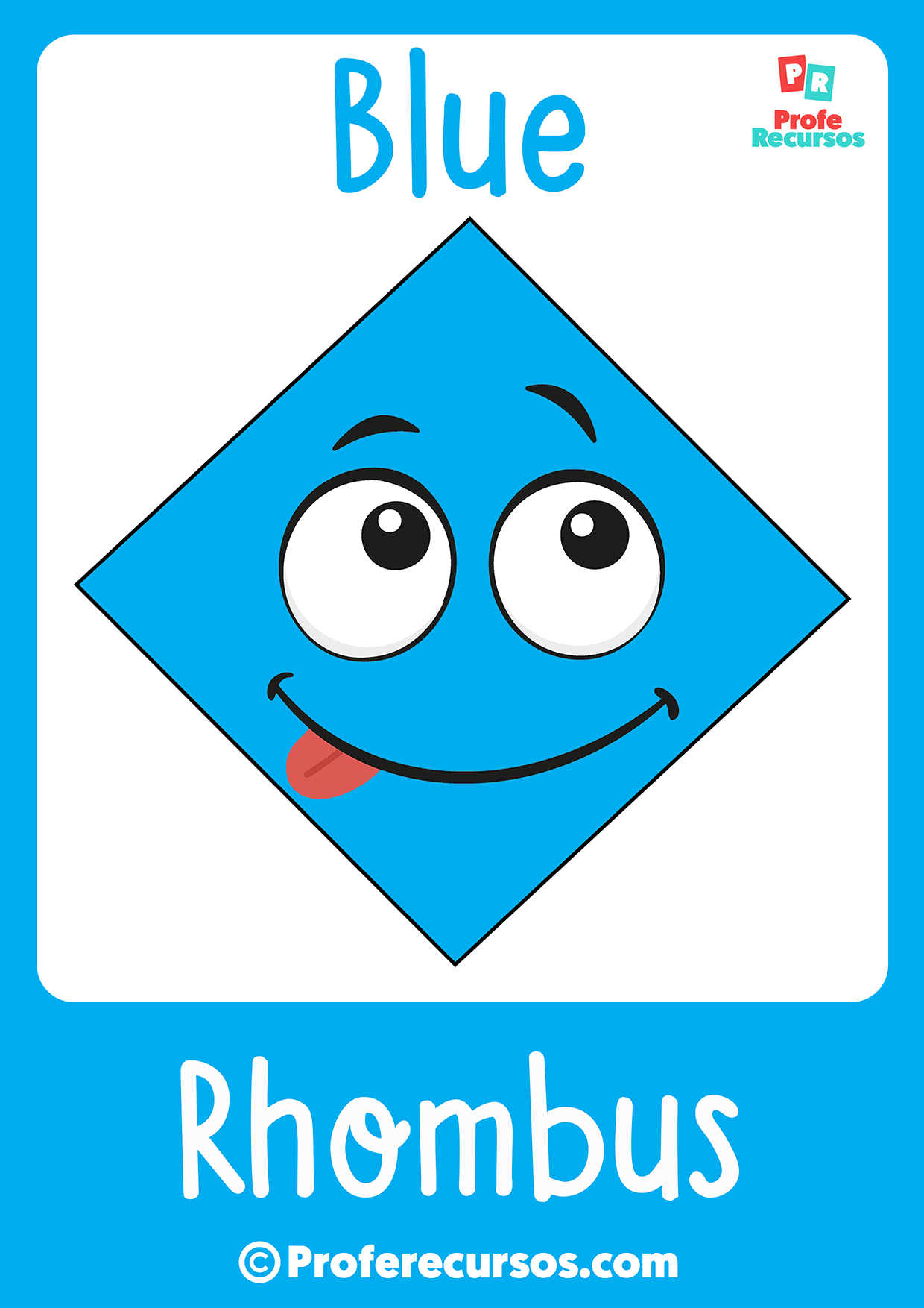 Rhombus for kids