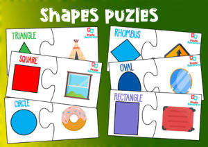 Shapes puzles for kids