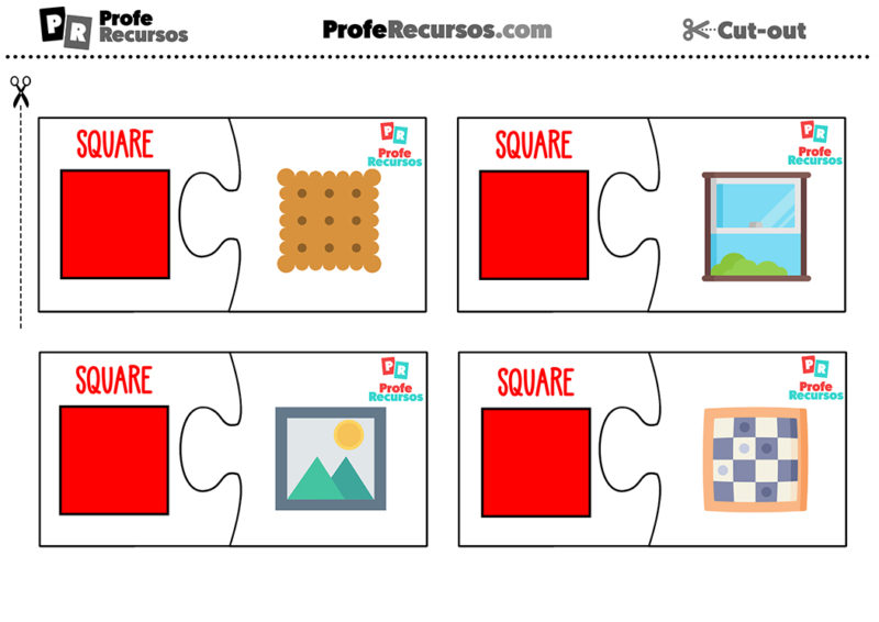 shapes puzzles for primary kids esl teachers resources
