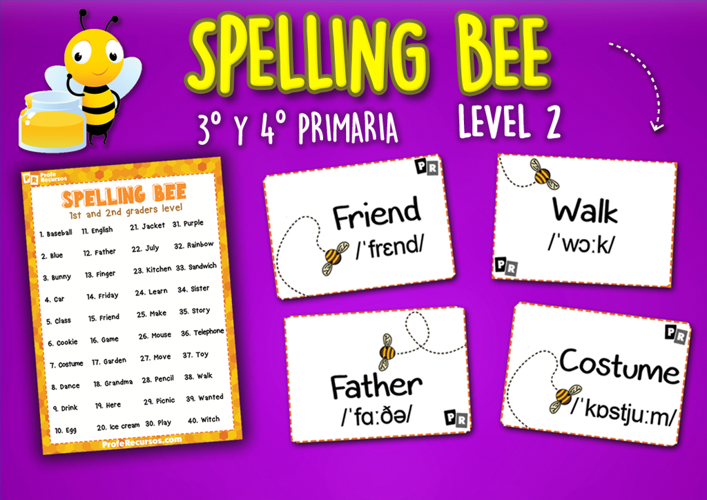 Spelling bee for kids