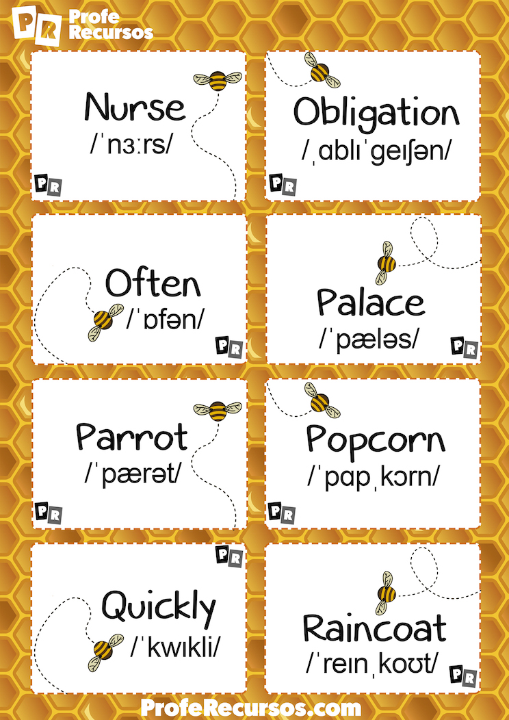 Spelling bee game