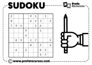 Sudokus para imprimir