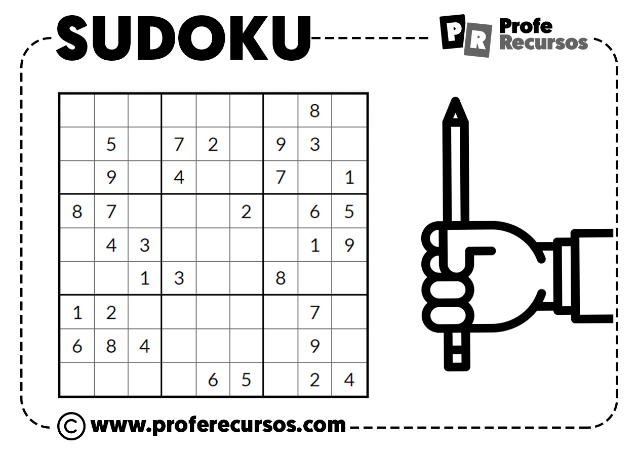 SUDOKUS para | Pack de Sudokus Fáciles Para Imprimir