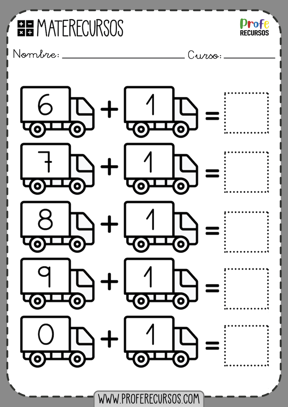 Sumas Calculo Mental Niños