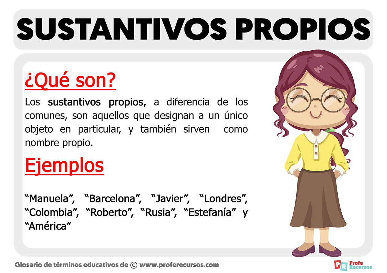 Sustantivos propios