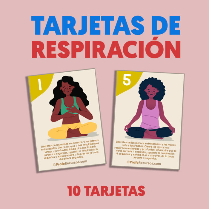 Tarjetas de relajación para niños