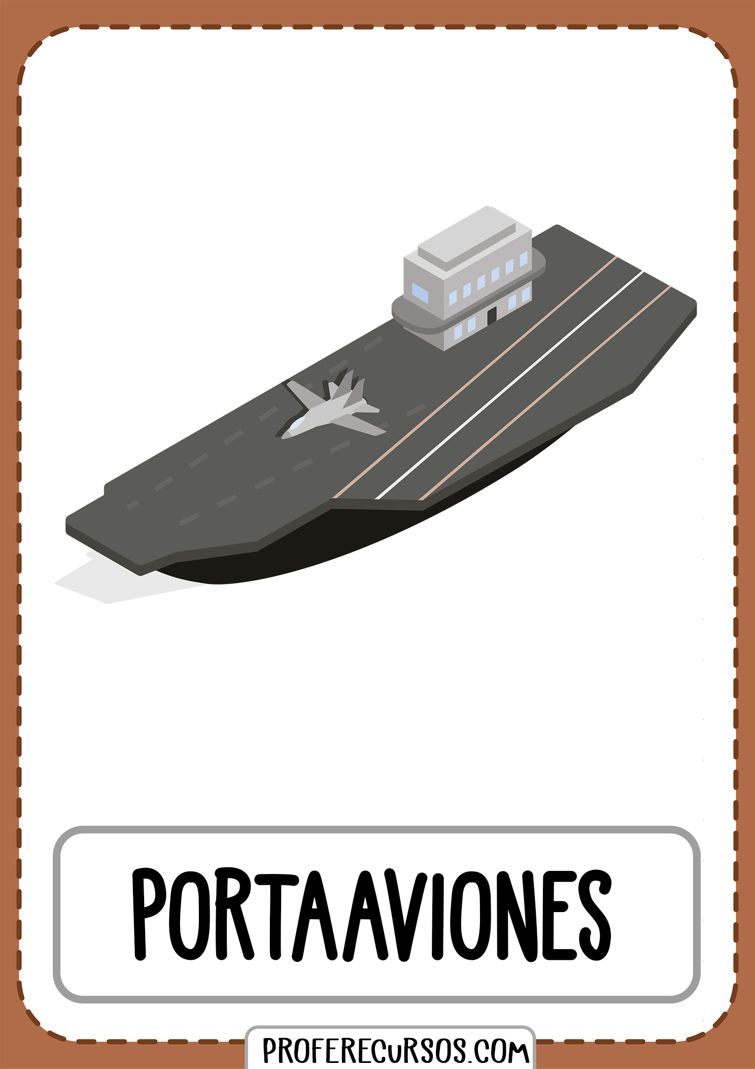 Tarjetas-vocabulario-medios-transporte-portaaviones