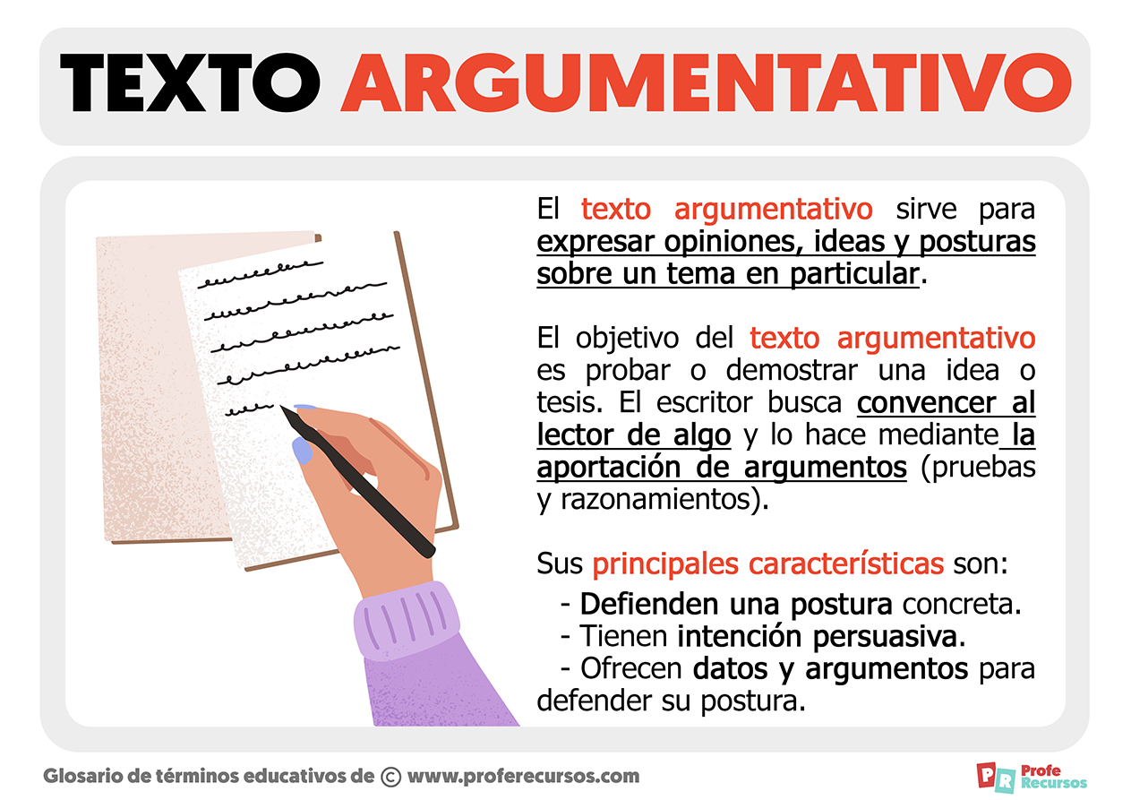 Texto argumentativo