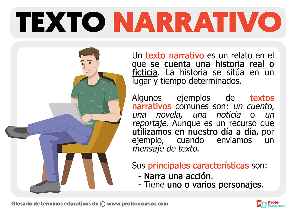 ¿qué Es Un Texto Narrativo