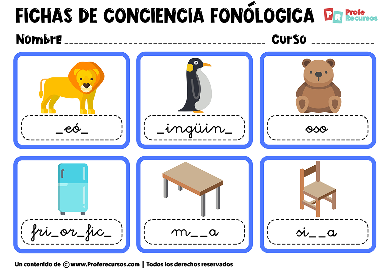 Trabajar la conciencia fonologica