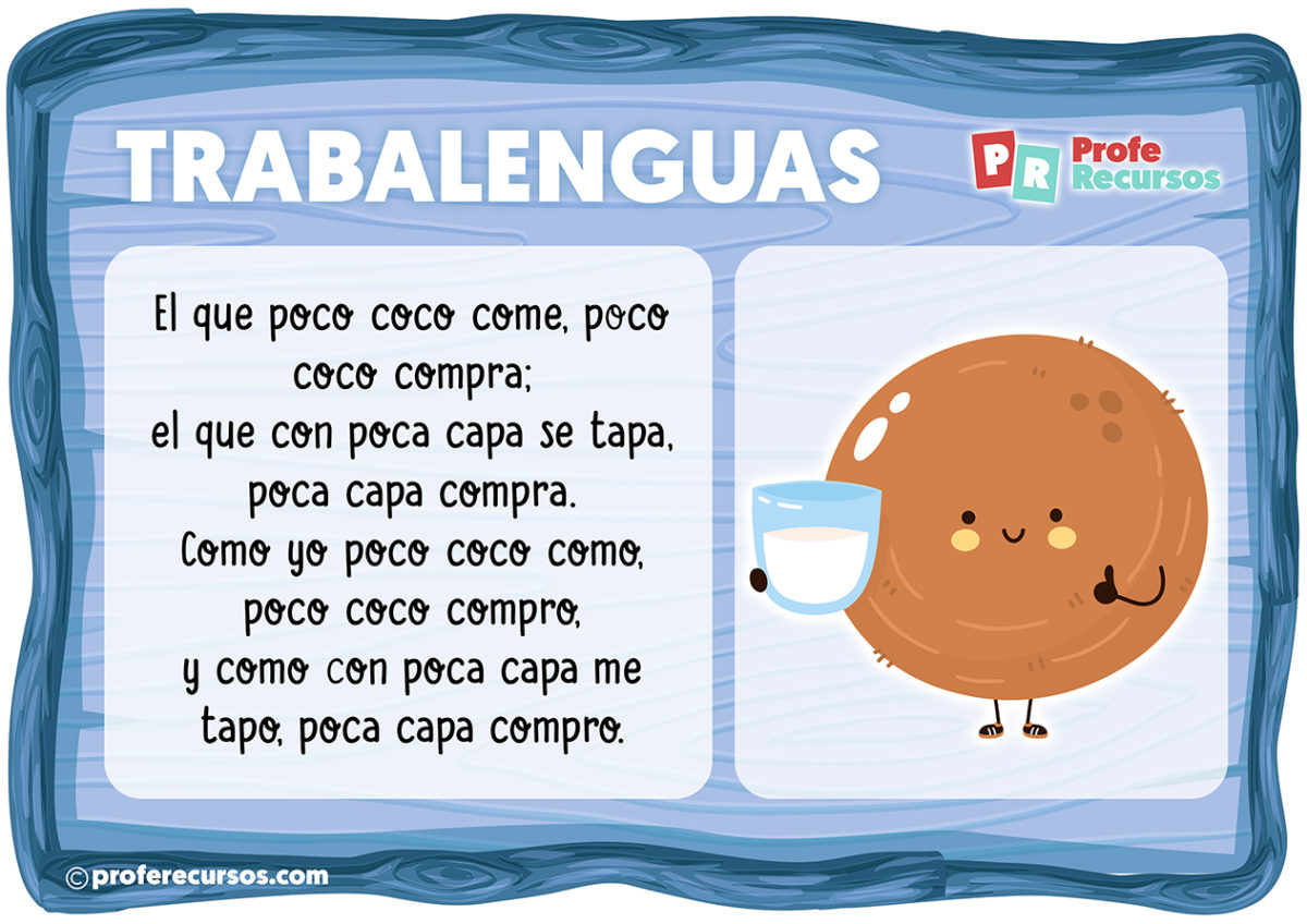 Trabalenguas Cortos Para Ni os SUPER PACK Para IMPRIMIR