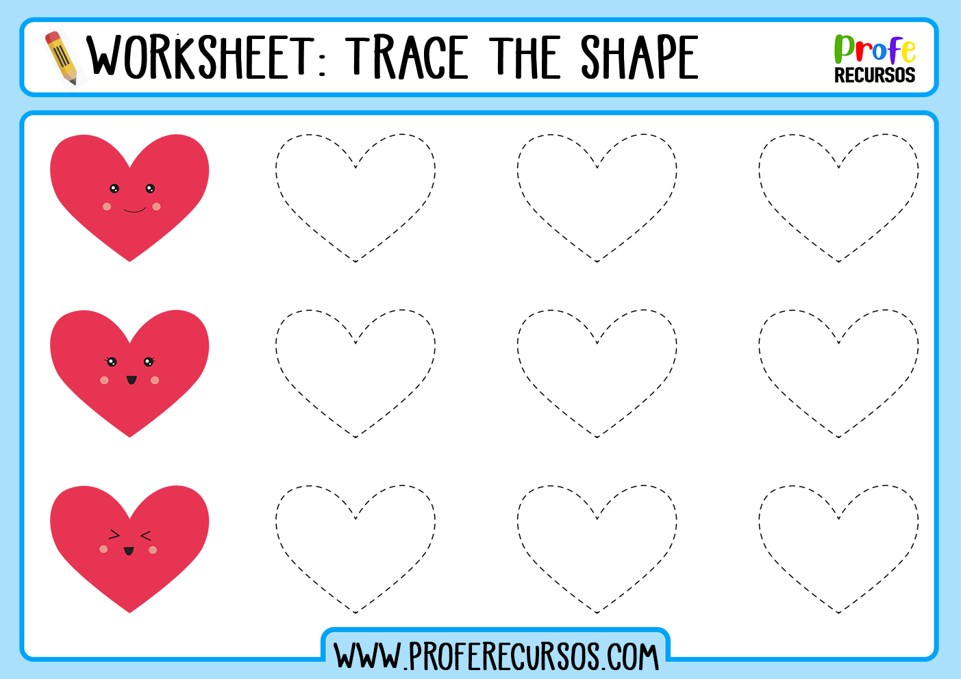 Tracing for preschool