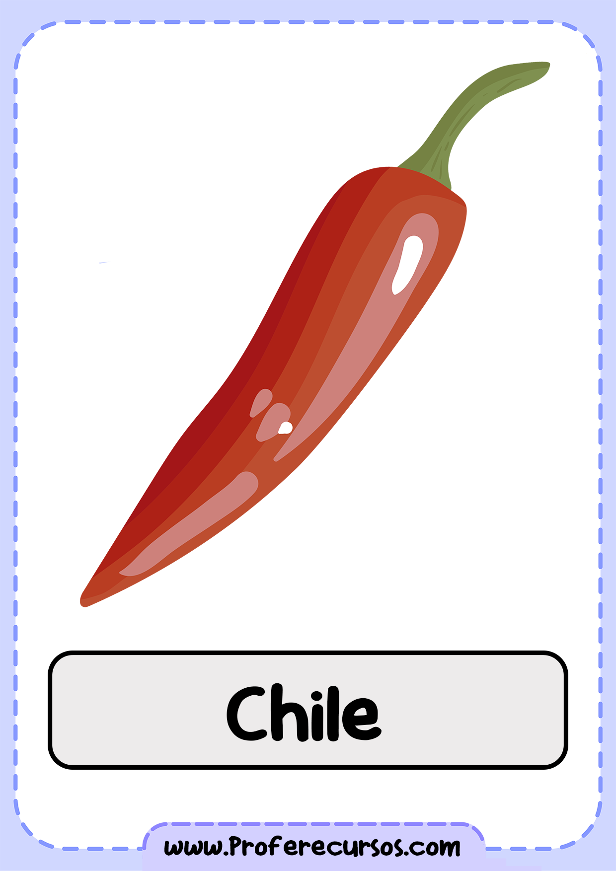 Vegetables-Vocabulary-Chili