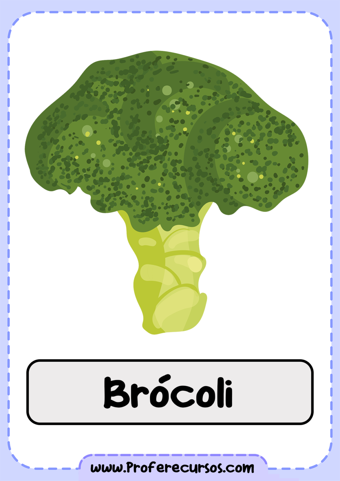 VocabularioVerdurasVegetalesBrocoli
