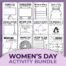 Womens day activity bundle