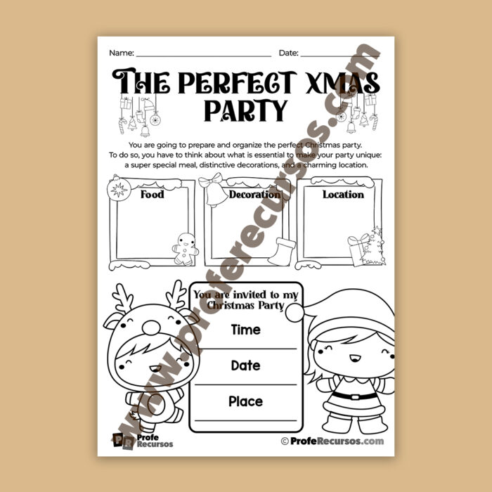 Xmas worksheets