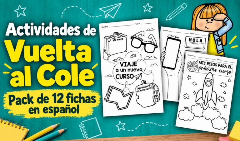 Actividades de Vuelta al Cole | Fichas para empezar el curso
