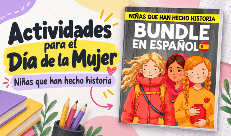 Actividades para el Día de la Mujer en español: niñas que han hecho historia