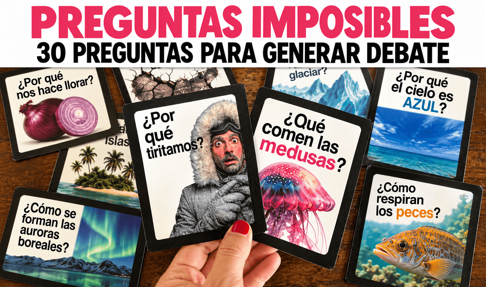 Juego de Conversación para generar debate en Clase Actividades de vuelta al cole en espanol - Juego de Conversación para generar debate en Clase