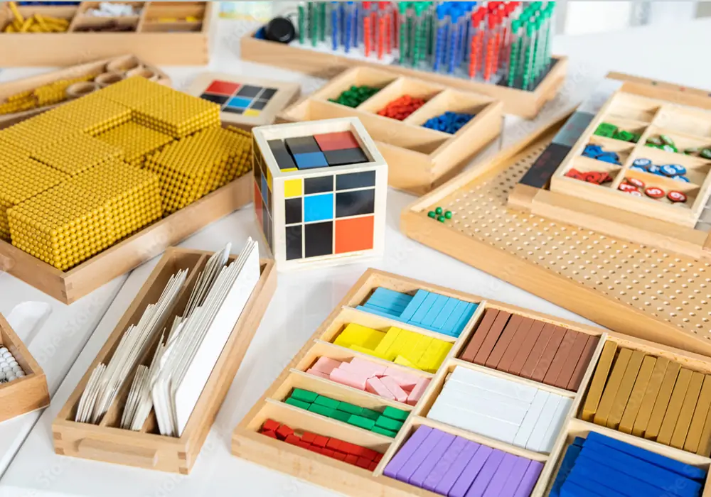 Materiales montessori de matematicas