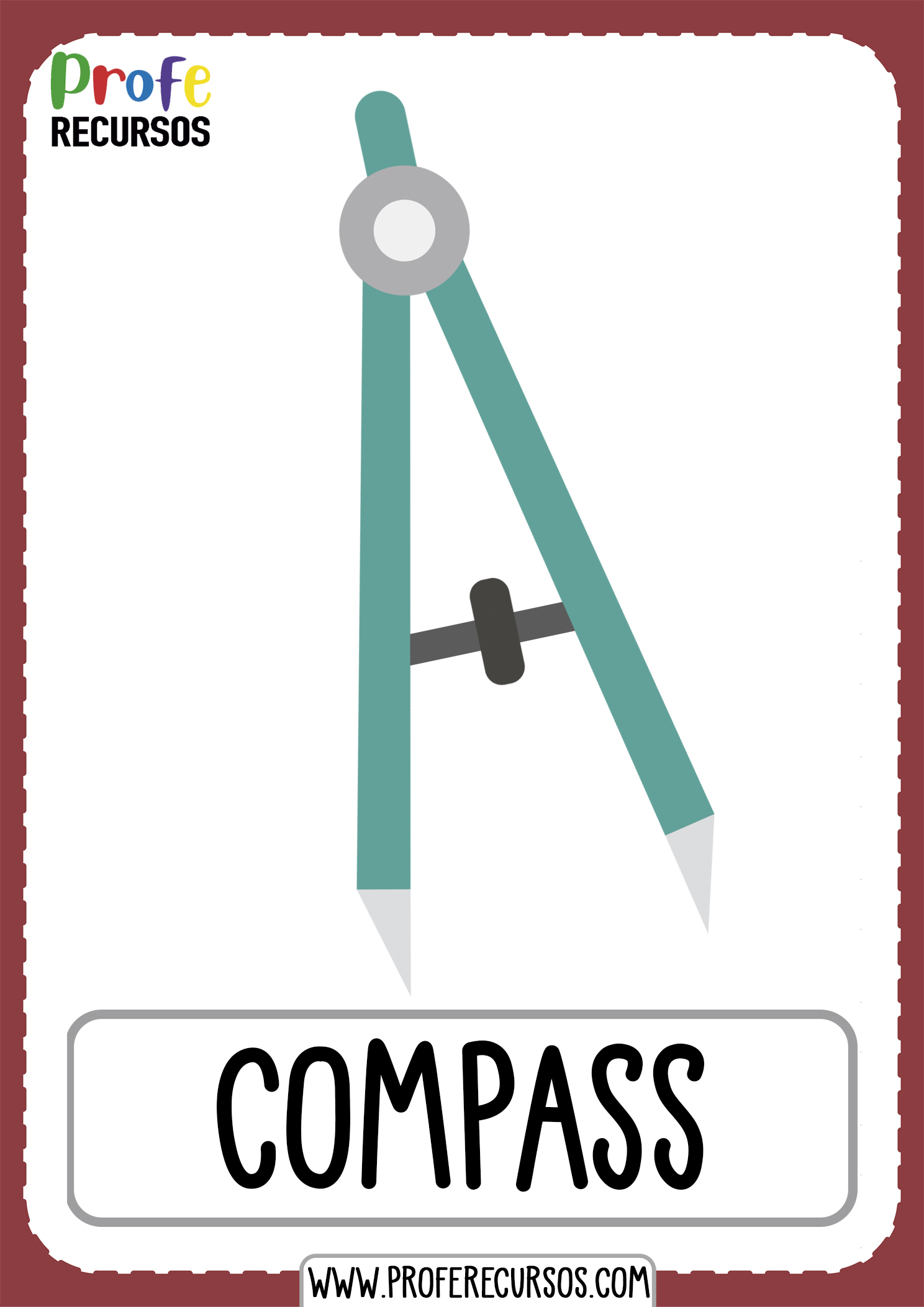 schoolflashcards-compass