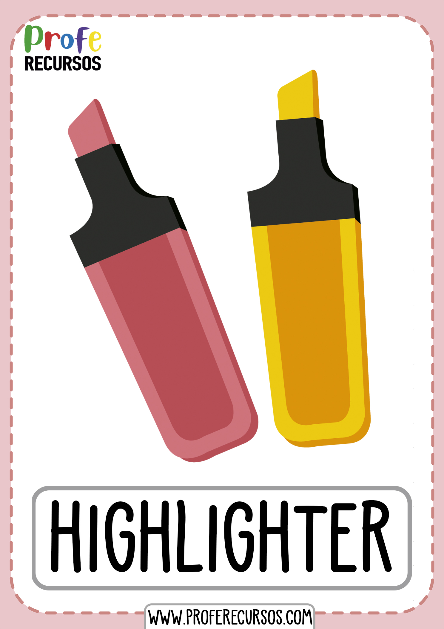 schoolflashcards-highlighter