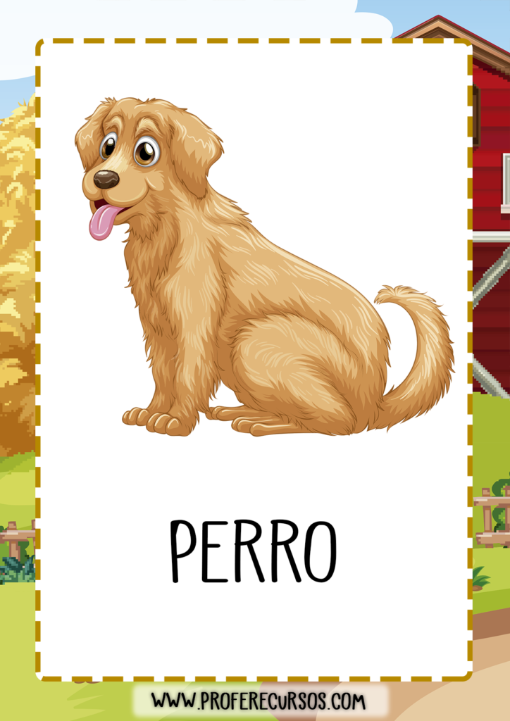 vocabulario_animales_granja_perro