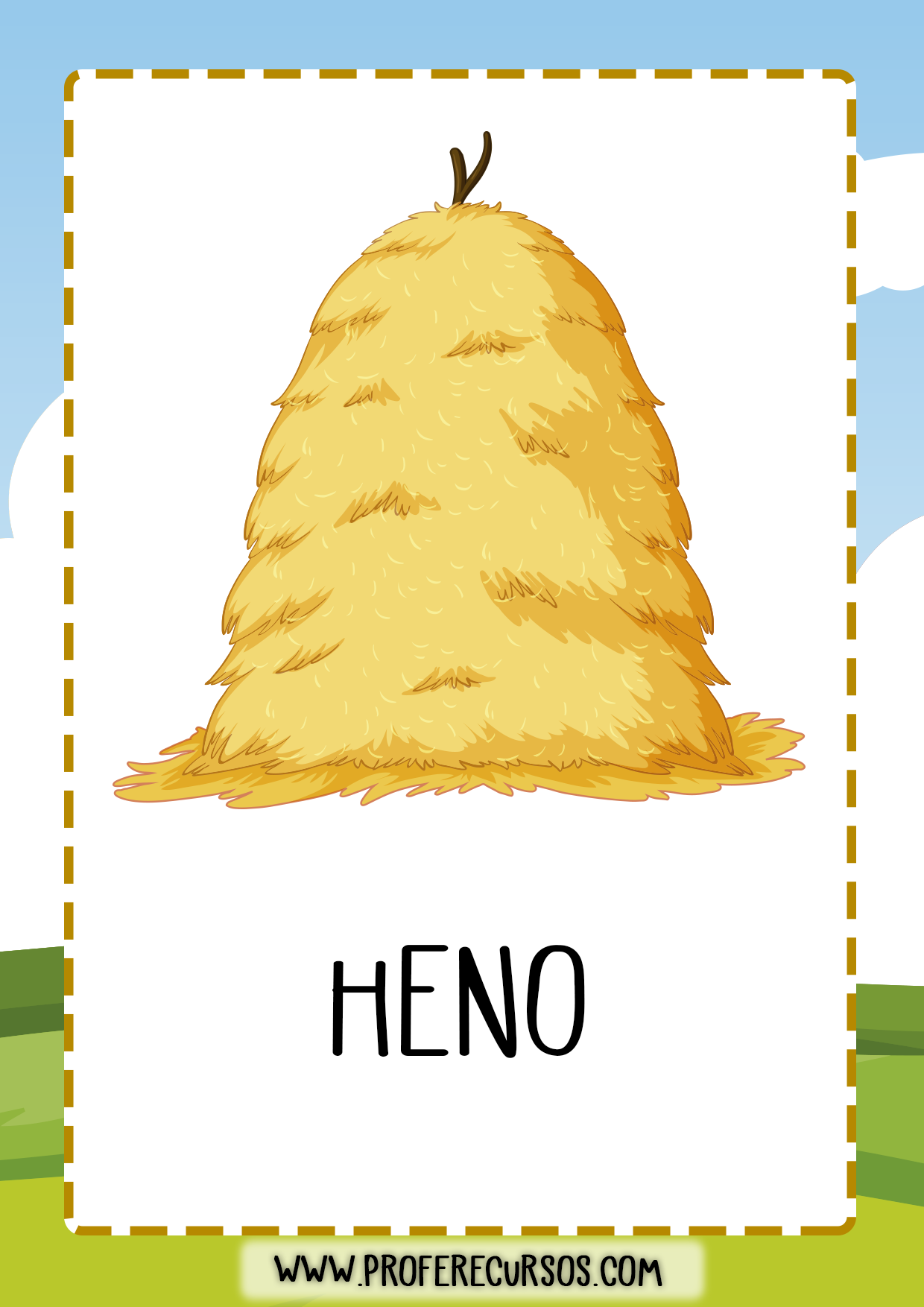 vocabulario_granja_heno