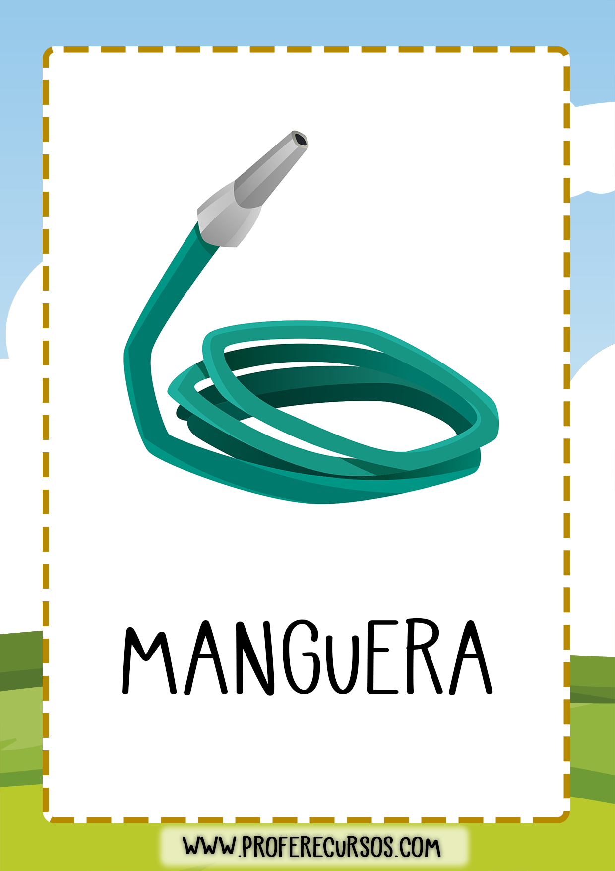 vocabulario_granja_manguera