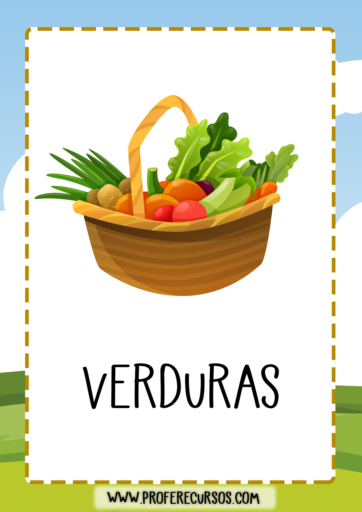 vocabulario_granja_verduras